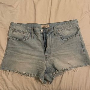 Madewell relaxed denim shorts
